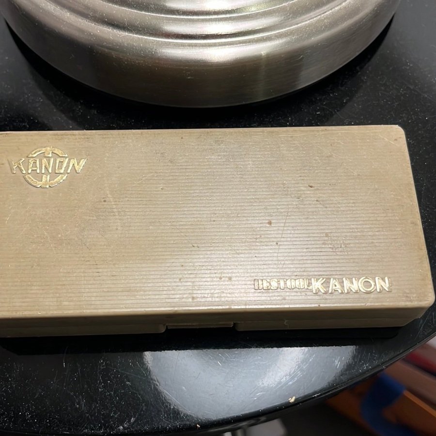 VINTAGE Kanon Bestool Mikrometer 0-25mm - Japansk Kvalitet! Komplett med låda