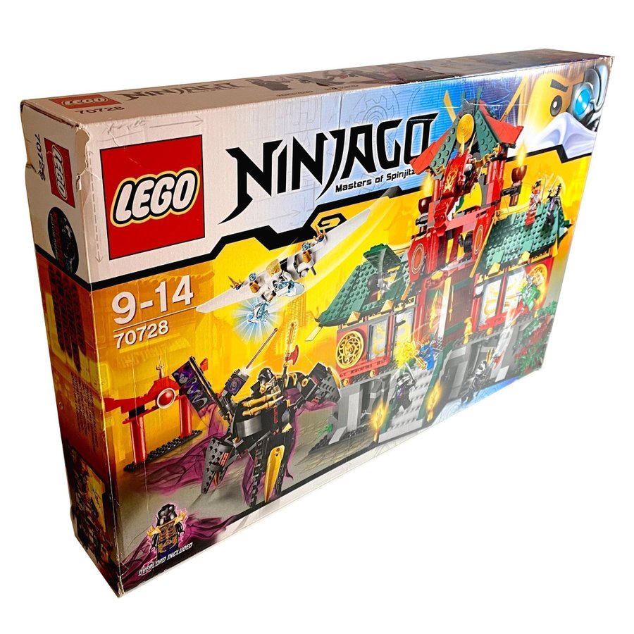 Lego 70728 "Battle For Ninjago City" (från 2014) sällsynt  exklusiv byggsats