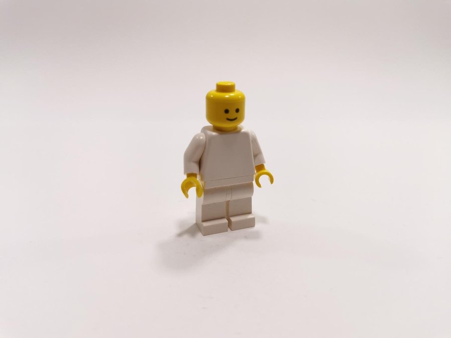 Lego - minifigur - standard - vit