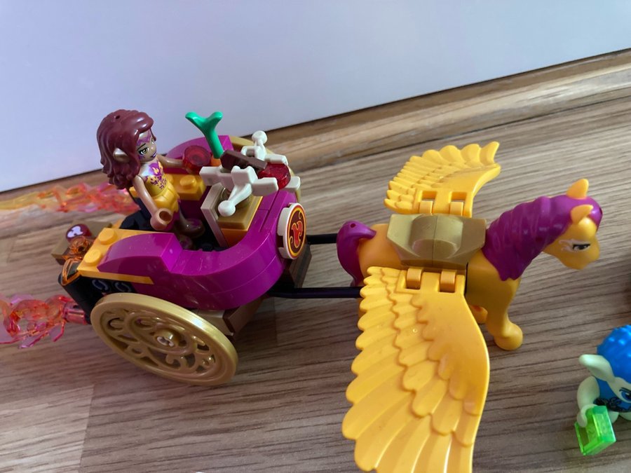 Lego Elves 41186 Azari och trollets flykt genom skogen, komplett!