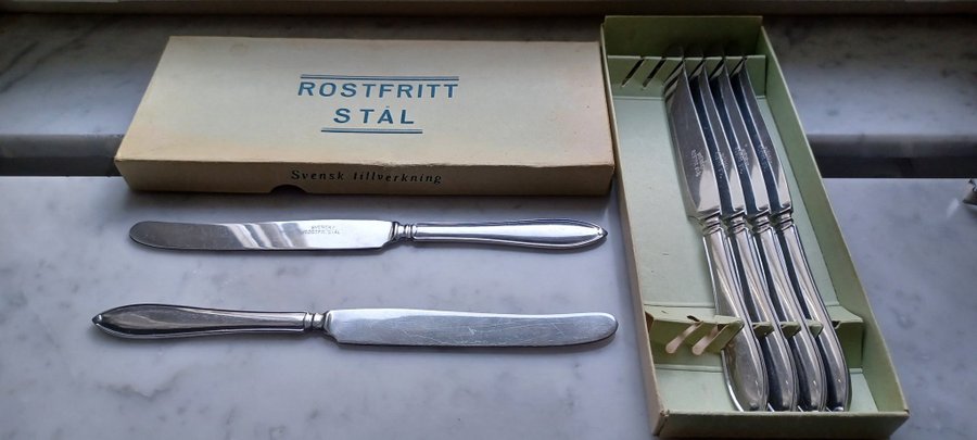 Rostfria retro bestick