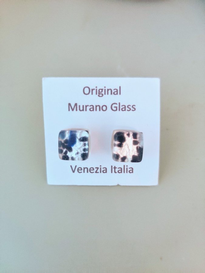 ORIGINAL MURANO ÖRHÄNGEN GLASS VENEZIA ITALIA