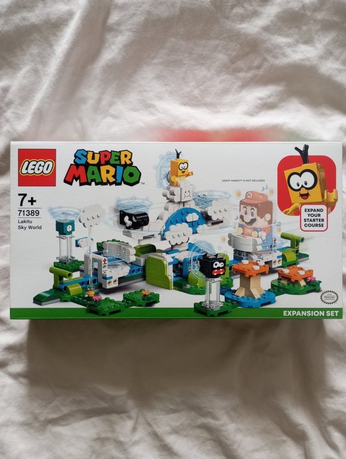 Lego super Mario "Lakitu sky world (71389) retired! I oöppnad förpackning