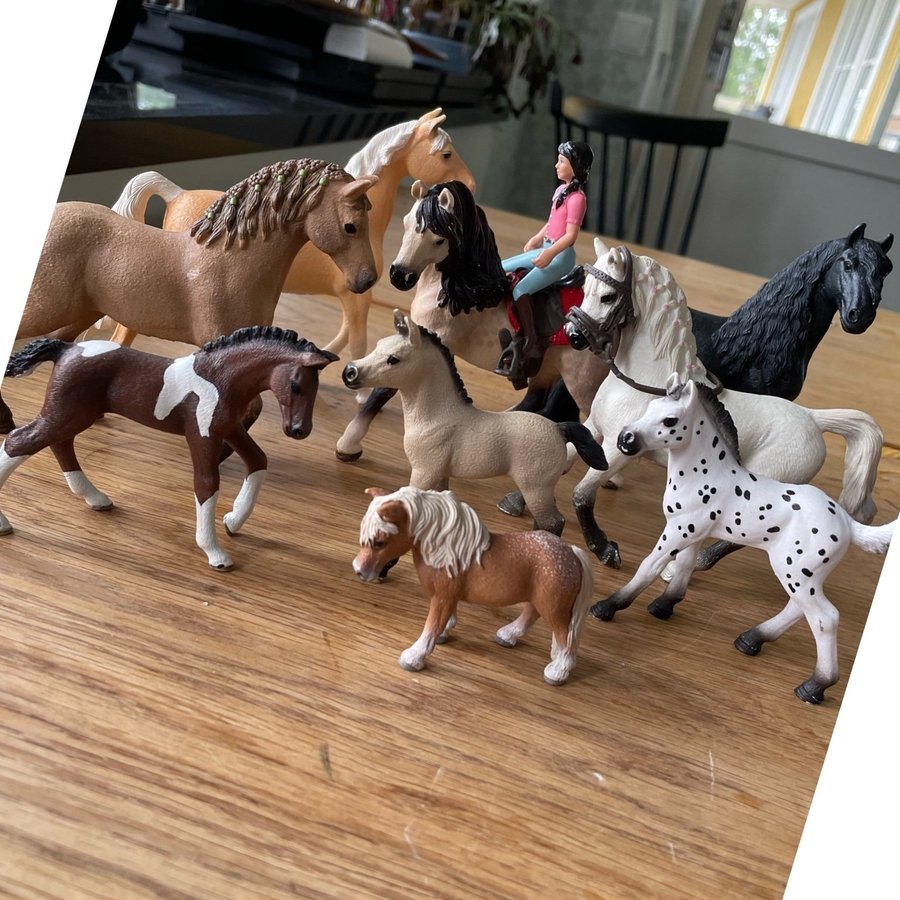 Schleich Hästar