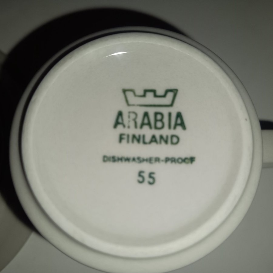 Arabia Finland Koppar  Fat