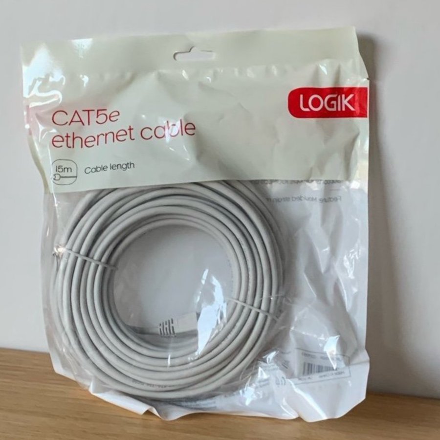 Logik CAT5E Nätverkskabel 15 m