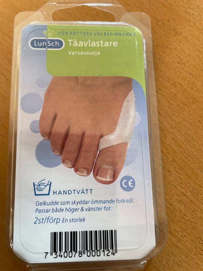 Hallux valgus hjälpmedel oöppnat