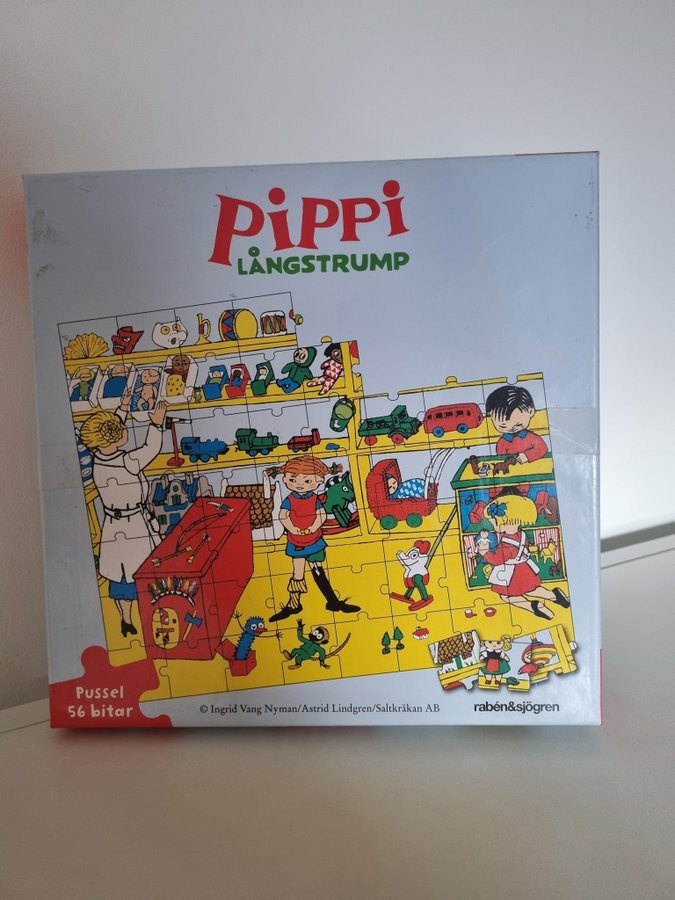 Pippi långstrump pussel 56pcs