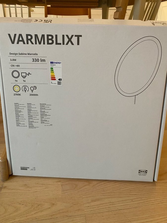 IKEA VARMBLIXT LED-lampa