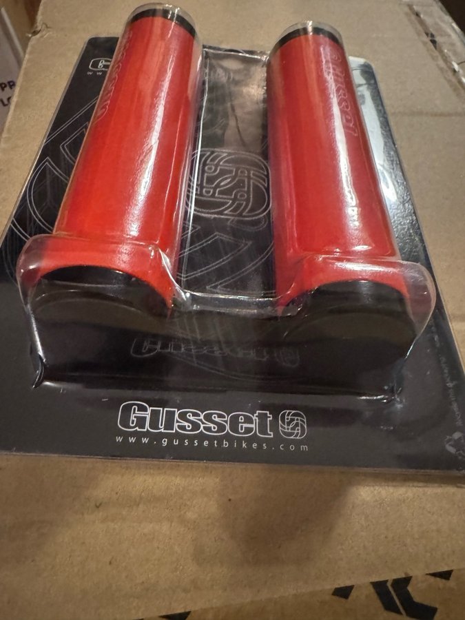 Gusset Silicone Lock Grips Rød