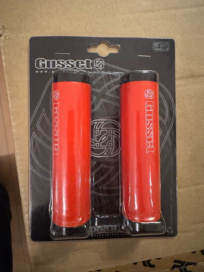 Gusset Silicone Lock Grips Rød