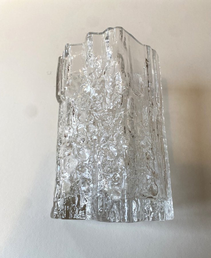 Glasvas IITTALA, Tapio Wirkkala signerad