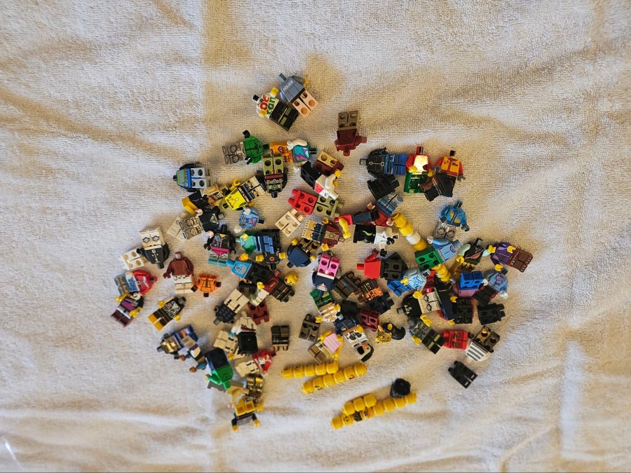 Lego samling av lego figs mm