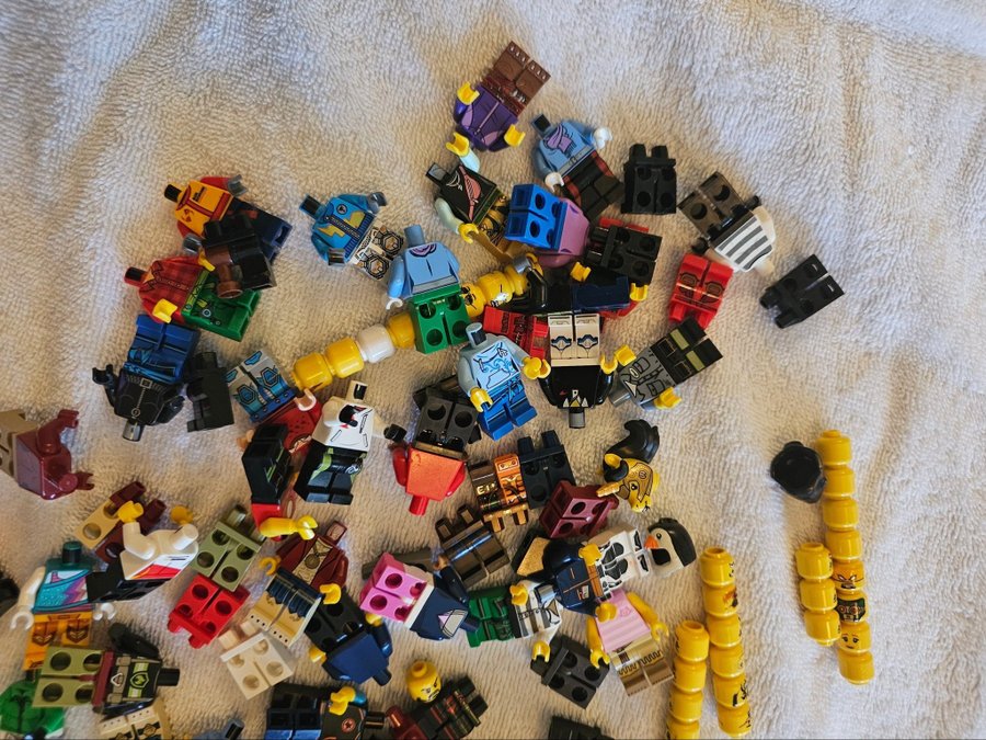 Lego samling av lego figs mm