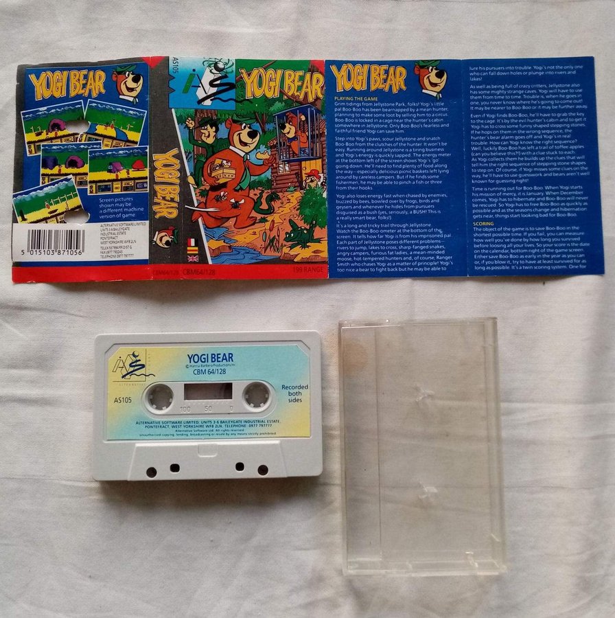 Yogi Bear (Alternative Software) - Commodore 64 / C64 Spel