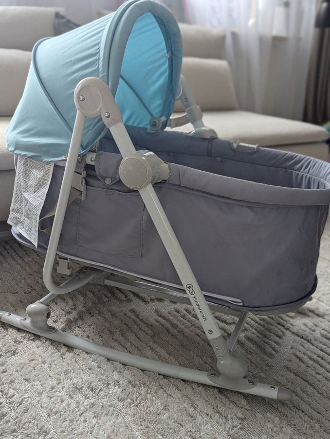 Babysitter Kinderkraft Unimo 5 in 1 Rocker, babysäng,liggstol.