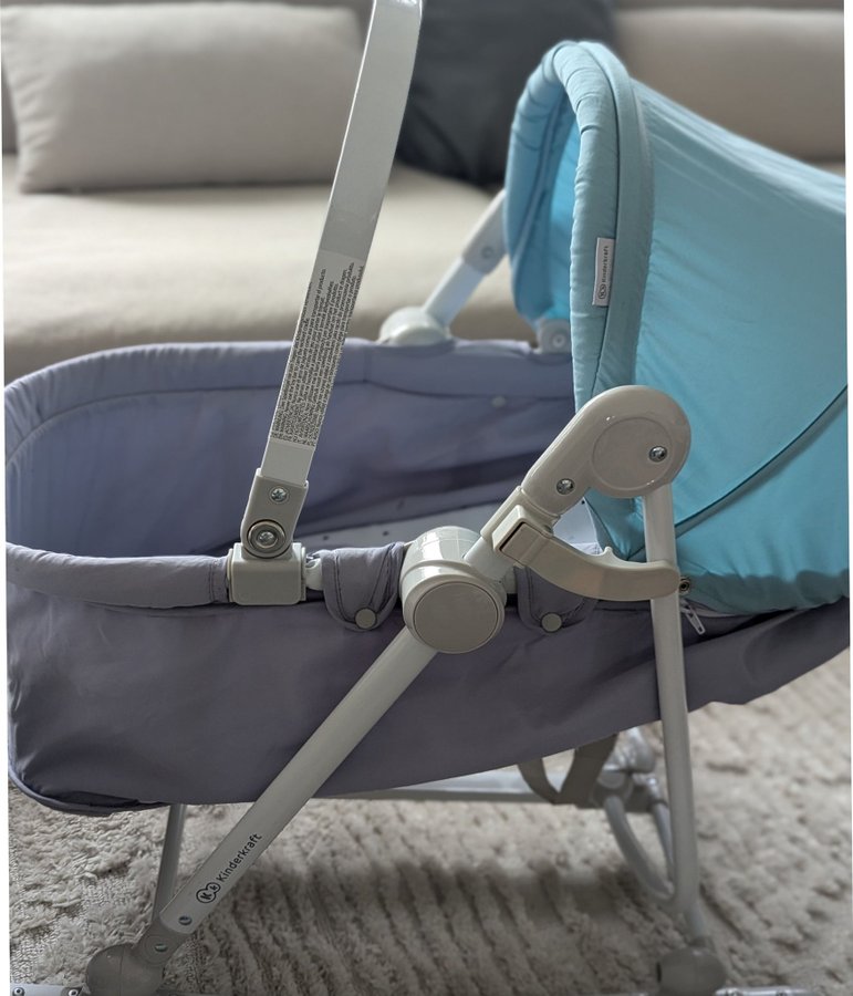 Babysitter Kinderkraft Unimo 5 in 1 Rocker, babysäng,liggstol.