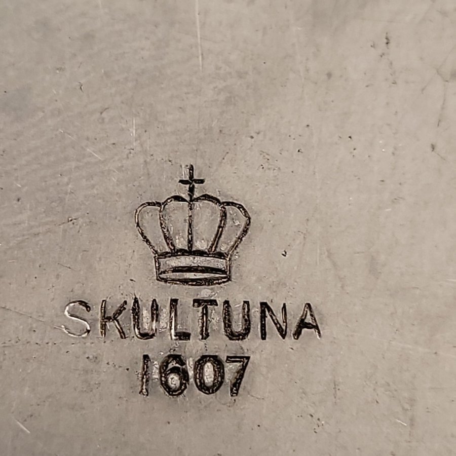 VINTAGE ALUMINIUM matlåda Skultuna 1607 ***