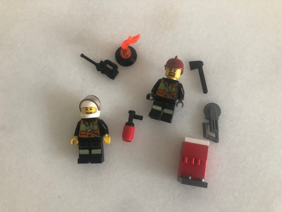 Lego Minifigurer Brandmän