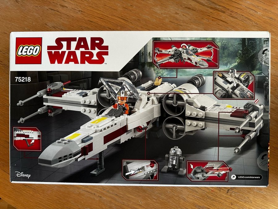 Lego Star Wars 75218 X-Wing Starfighter - Oöppnad