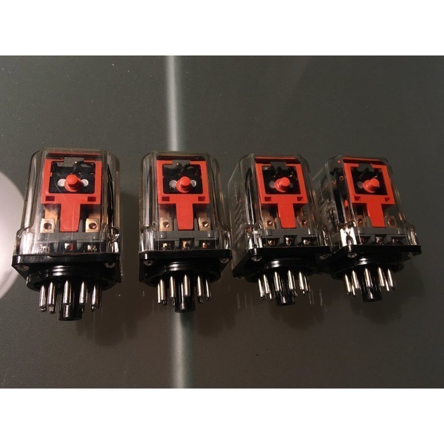 4st Schrack Relä Multimode RN306110 110Volts Spole ~ 11 PIN Relay