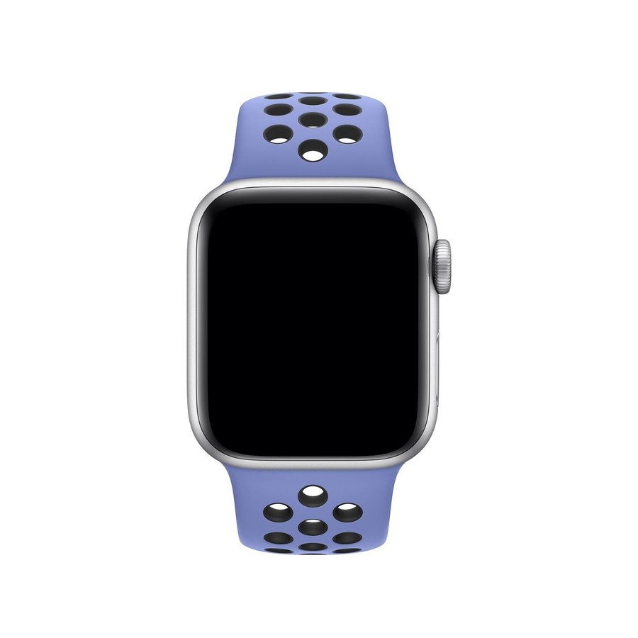 Sportband 38/40/41/42mm (S/M) Apple Watch Armband - LAVENDEL / SVART