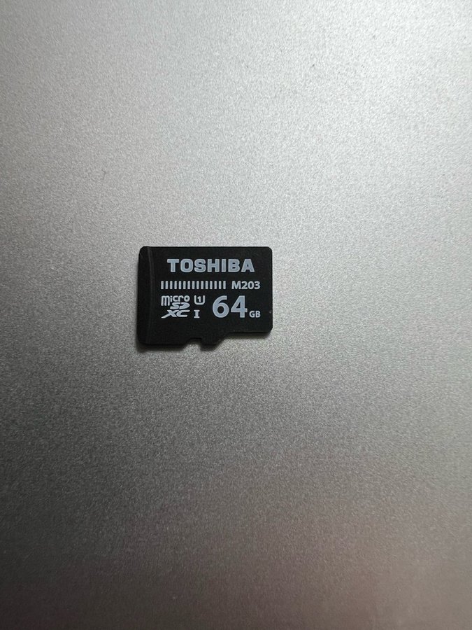 Toshiba Micro SD-kort 64GB M203