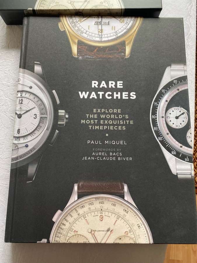 Boken Rare Watches (Engelska) av Paul Miquel