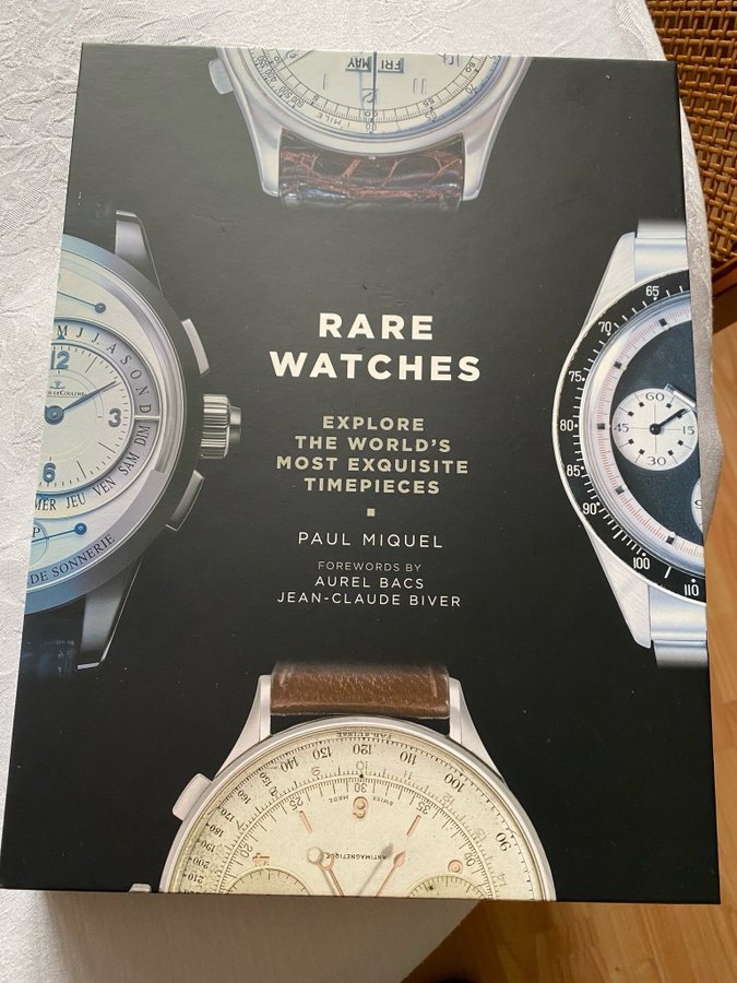 Boken Rare Watches (Engelska) av Paul Miquel