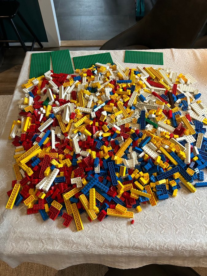 Bygg/Lego Klossar Blandade ca 4 kg