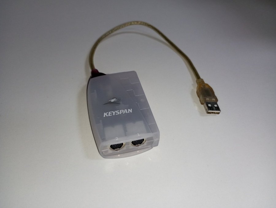 Keyspan Seriell till USB adapter P/N USA-28X för Macintosh serial to USB