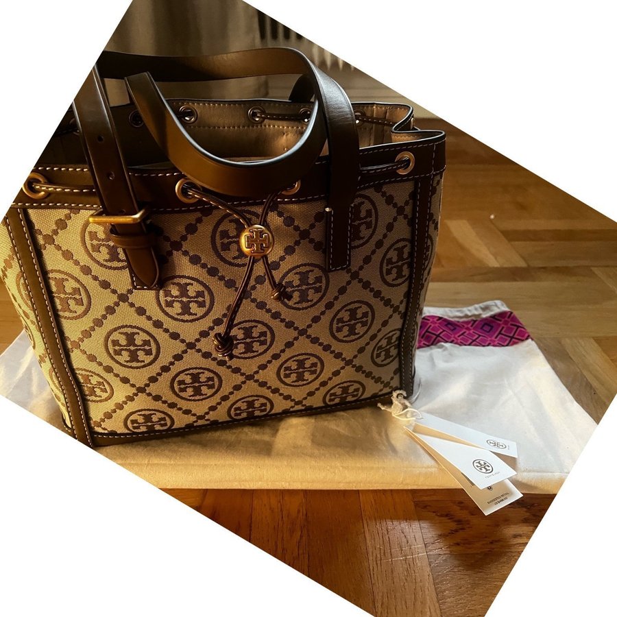 Tory Burch totebag/handväska med monogram