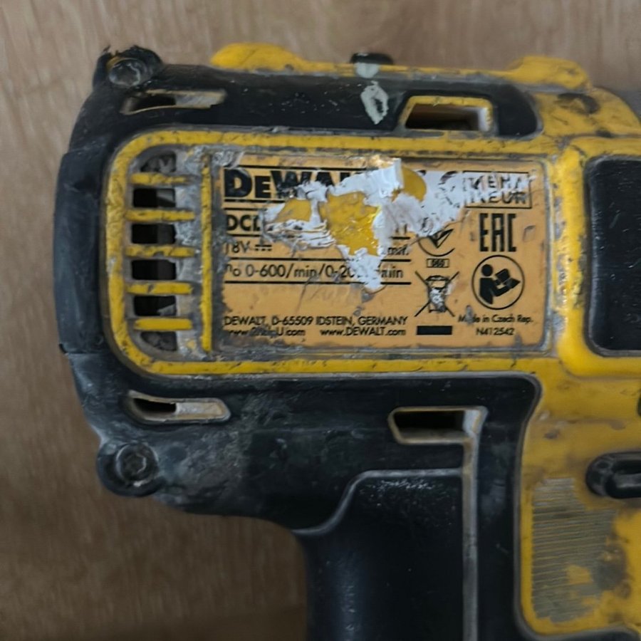 Dewalt XR DCD 18V Li-Ion Slagborrmaskin