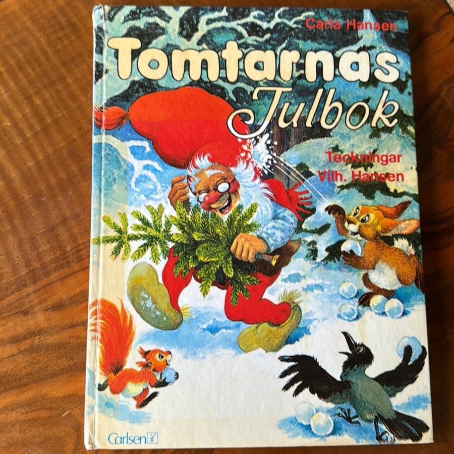 Tomtarnas Julbok av Carla Hansen1961, 1:a upplagan 15474,1974