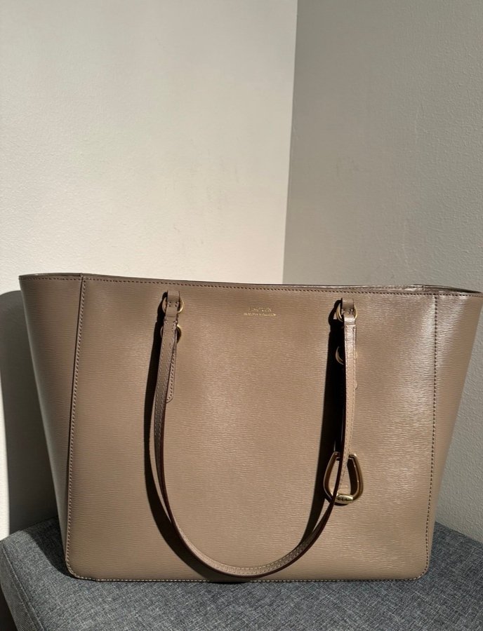 Ralph Lauren väska Tote Bag Large Beige / Taupe