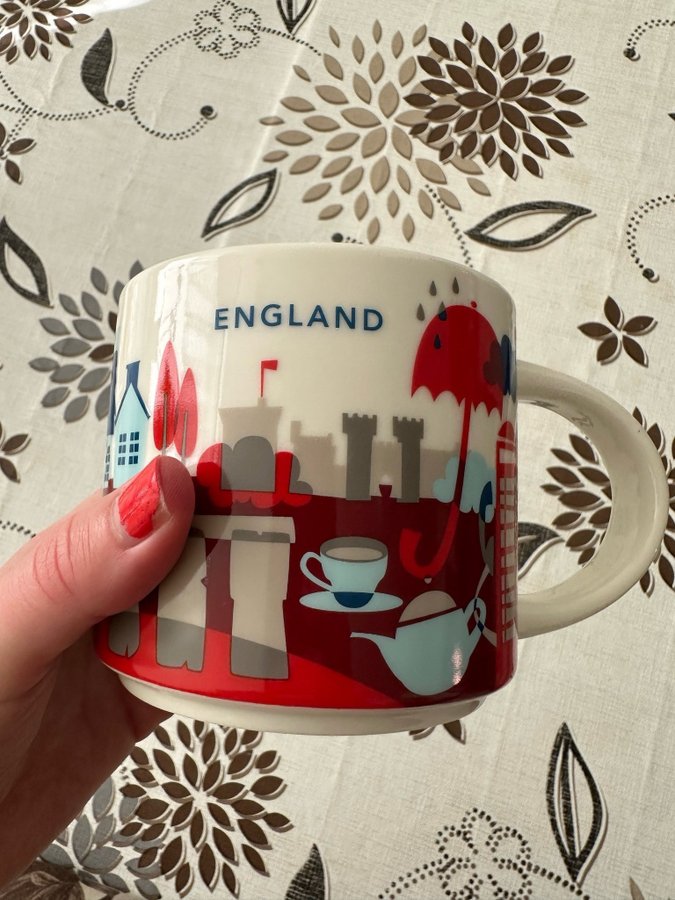 Starbucks You Are Here Mug - England