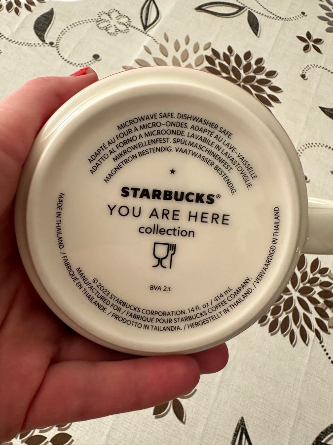 Starbucks You Are Here Mug - England