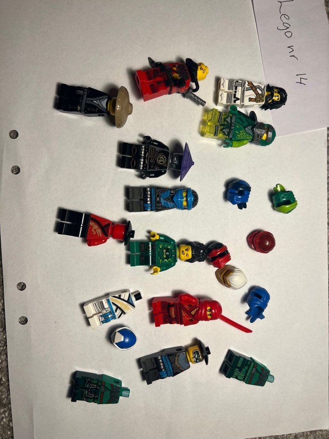 Lego Ninjago Minifigurer