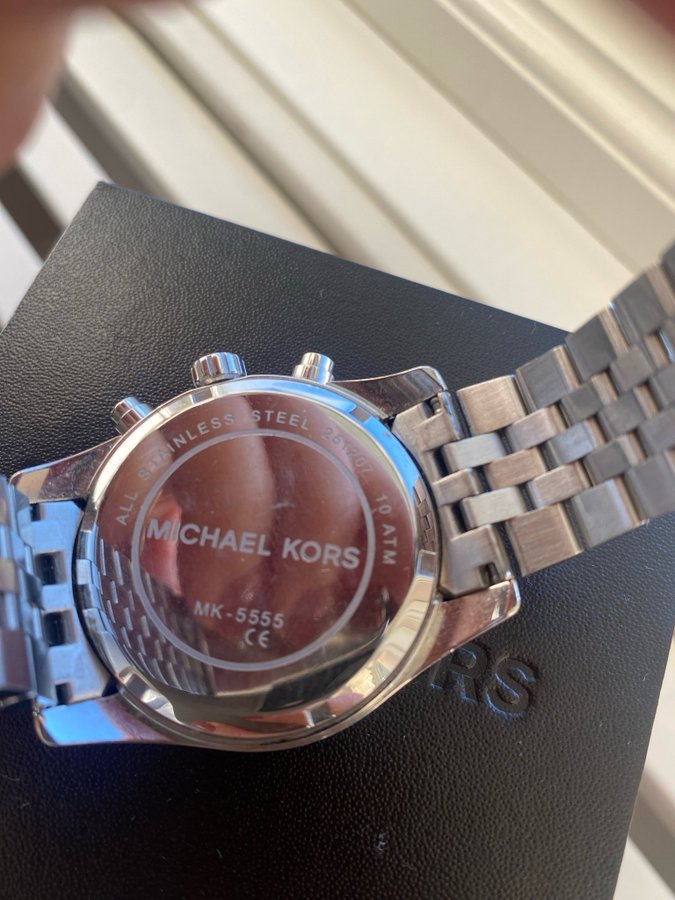 Michael Kors Klocka MK-5555 Rostfritt stål