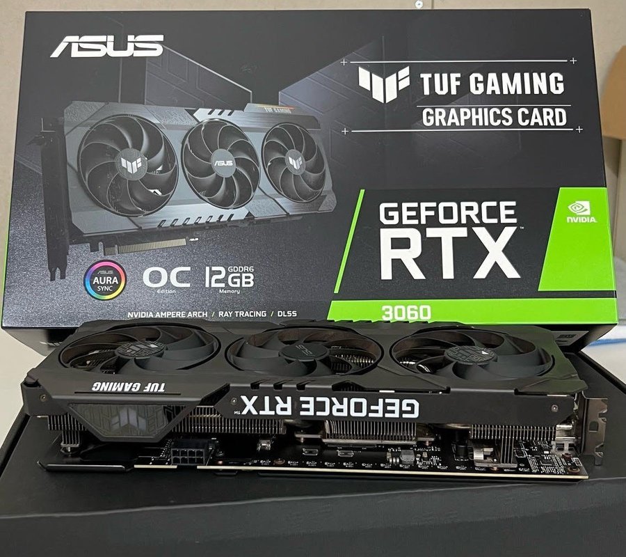 ASUS TUF Gaming GeForce RTX™ 3060 OC Edition 12GB GDDR6 buffed-up design