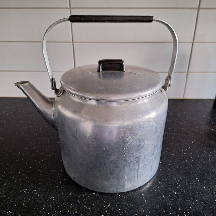 Aluminium, kaffekittel 5,5L, Skultuna