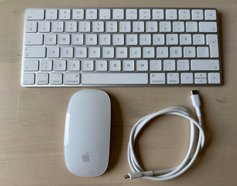 Apple Magic Keyboard och Magic Mouse