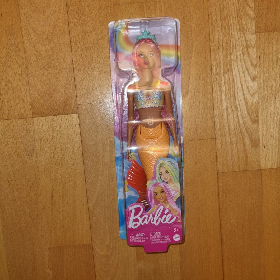 Barbie Odile Pink Mermaid sjöjungfru rosa