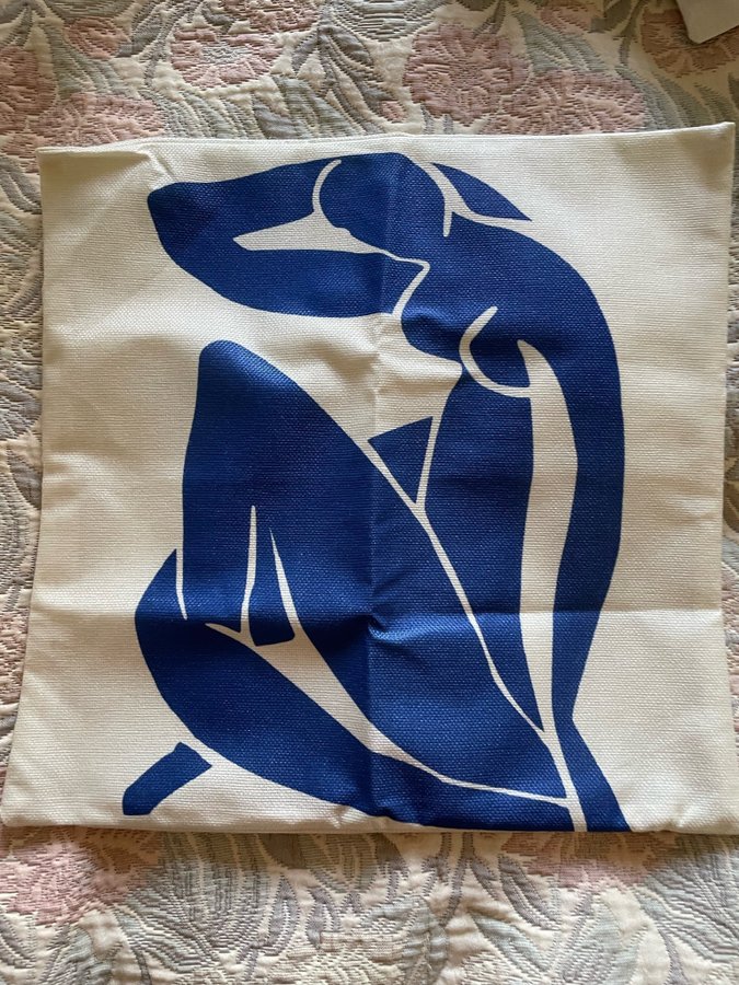 Matisse - Prydnadskuddefodral efter Matisse “Blue Nun” klassiskt motiv