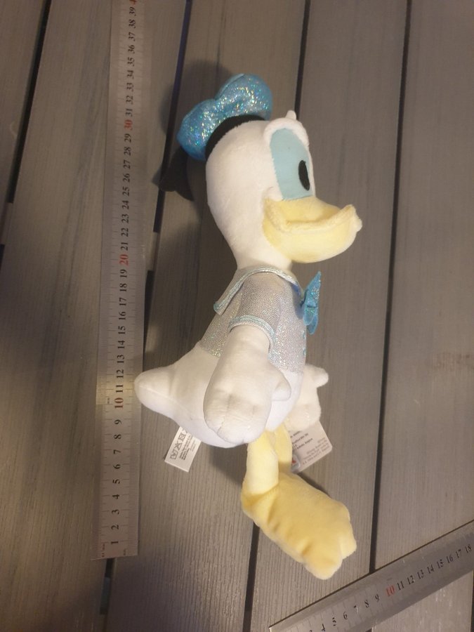 Ny nalle disney mickey mouse 100år kalle anka mjukisdjur 32cm