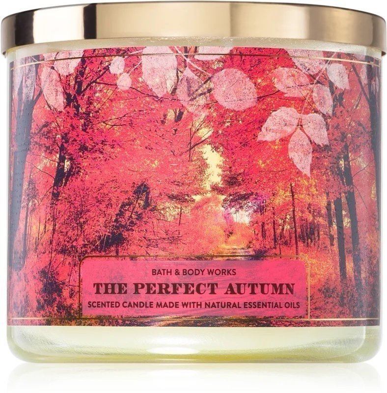 THE PERFECT AUTUMN Bath  Body Works Candle Doftljus