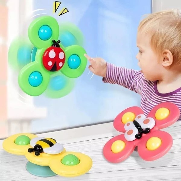 3st Baby Sucker Spinning Toy fidget spinner Spinner Badleksak