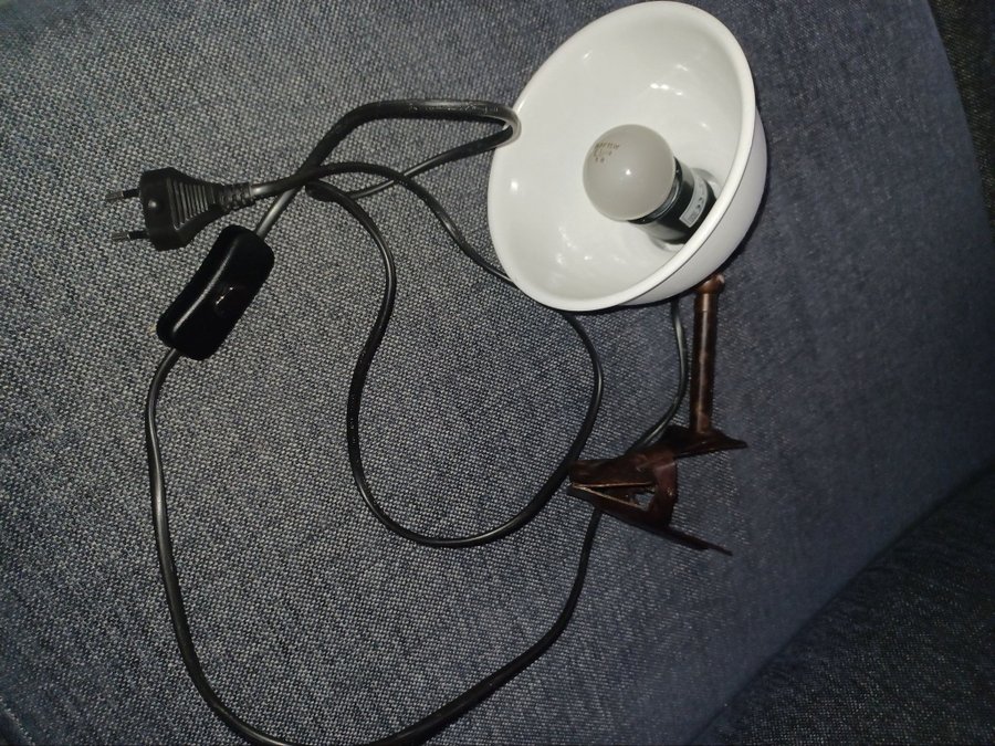 Lampa klämma