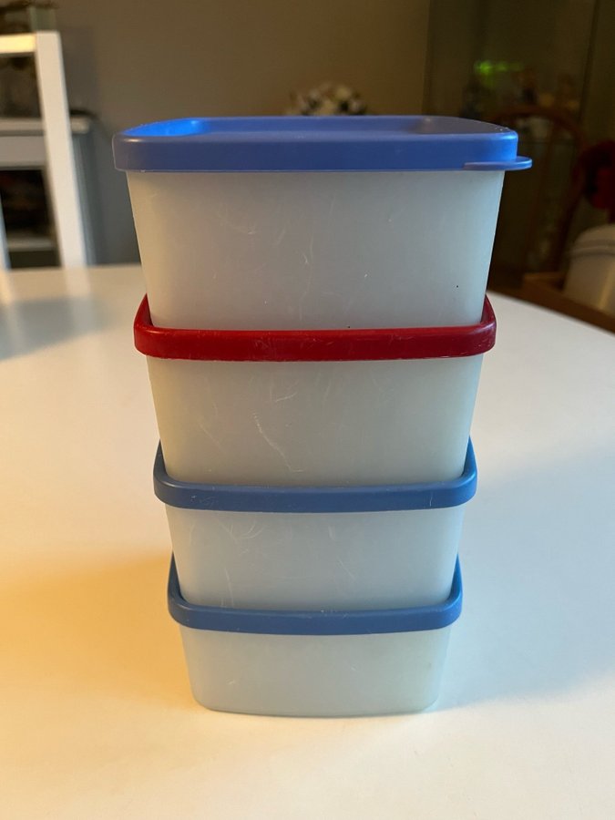 Tupperware retro Förvaringsburkar 0,4 lit