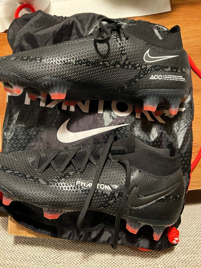 Fotbollsskor Nike Phantom GT , Svart, Storlek 41